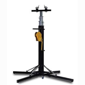 Crank Stand Adjustable Height Truss Lighting Speaker Hand Stand Crank Lift Tower Stand for Event
